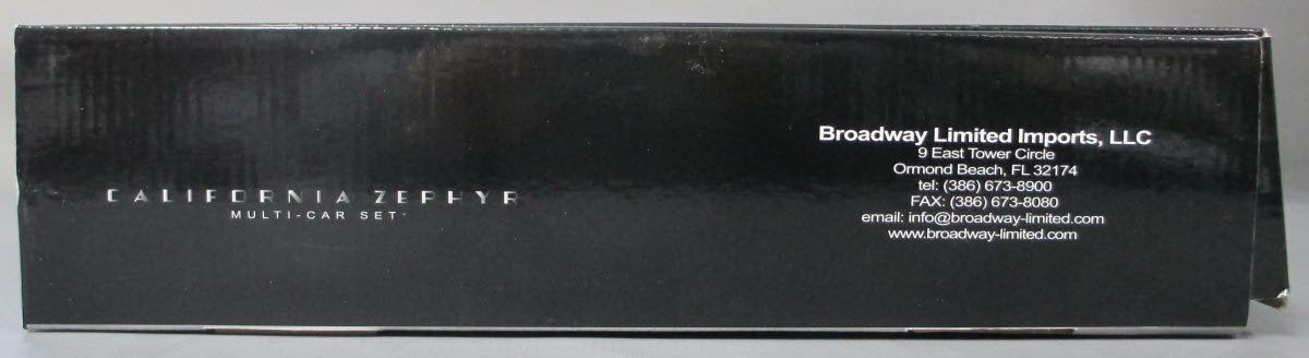 Broadway Limited 1549 HO California Zephyr 11-Car Mixed Set
