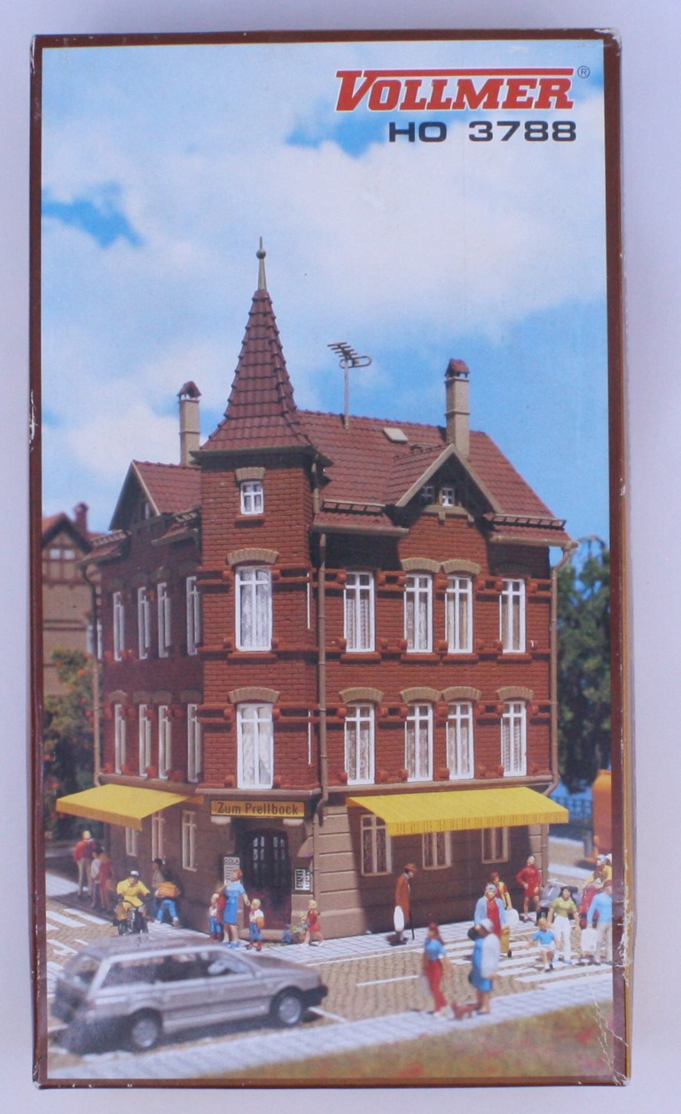 Vollmer 3788 HO Restaurant Building Kit-Opened
