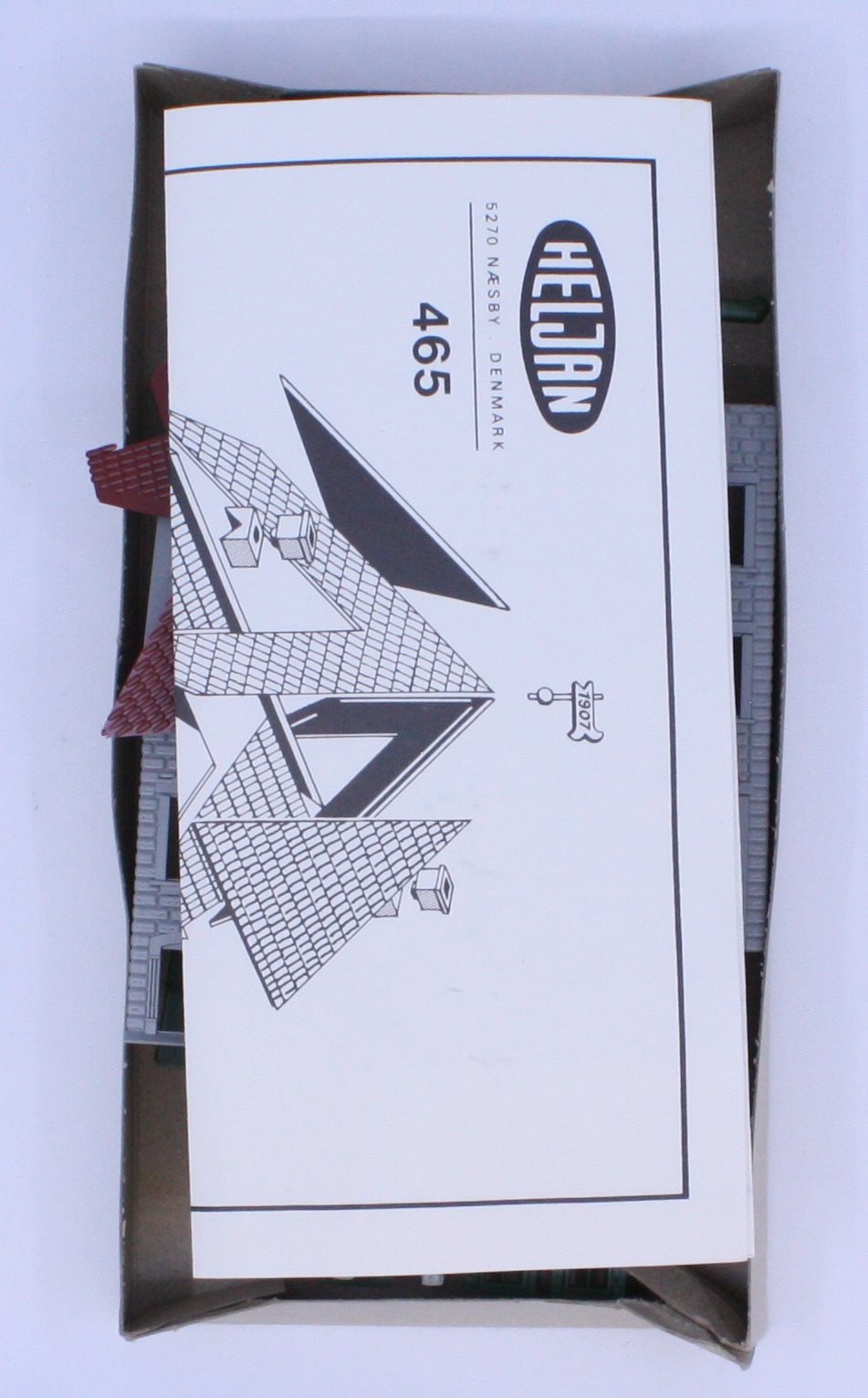 Heljan B465 HO Scale Bar Plastic Building Kit