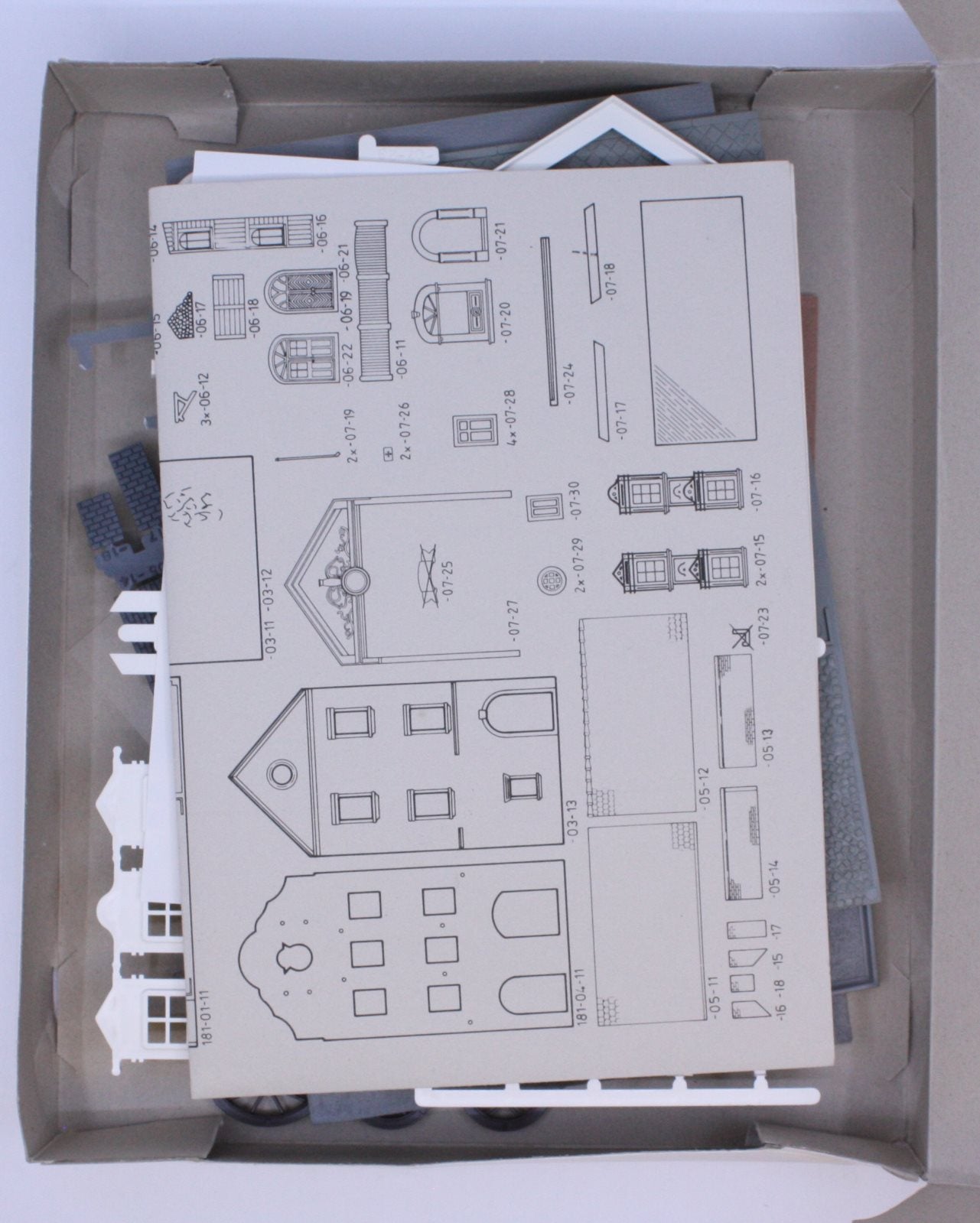 Model Power 545 HO Cathy's Flower Shop Building Kit