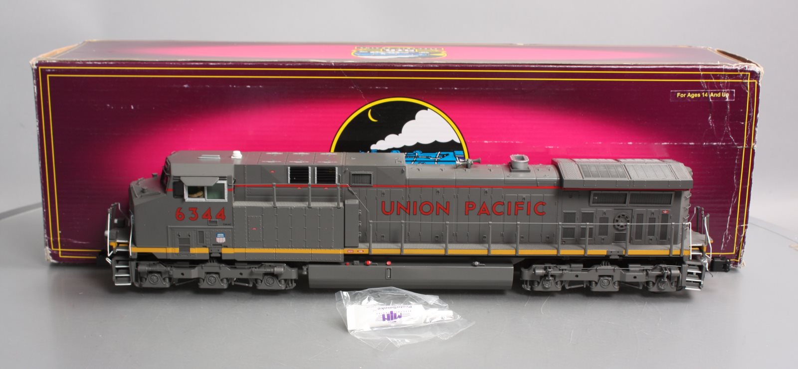 MTH 20-2852-1 O Gauge Union Pacific AC4400cw Diesel Engine w/PS 2.0 #6344