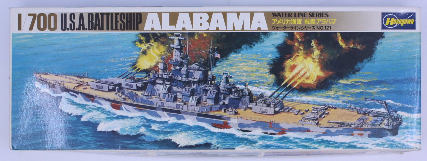 Hasegawa WL.B121 1/700 U.S.A Battleship Alabama-Water Line Series
