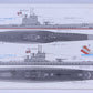 Hasegawa WL.S126 1/700 German Submarine U Boat VIIC IXC No126-Water Lines Series