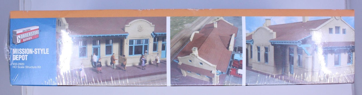 Walthers 933-2920 HO Scale Mission-Style Depot Kit