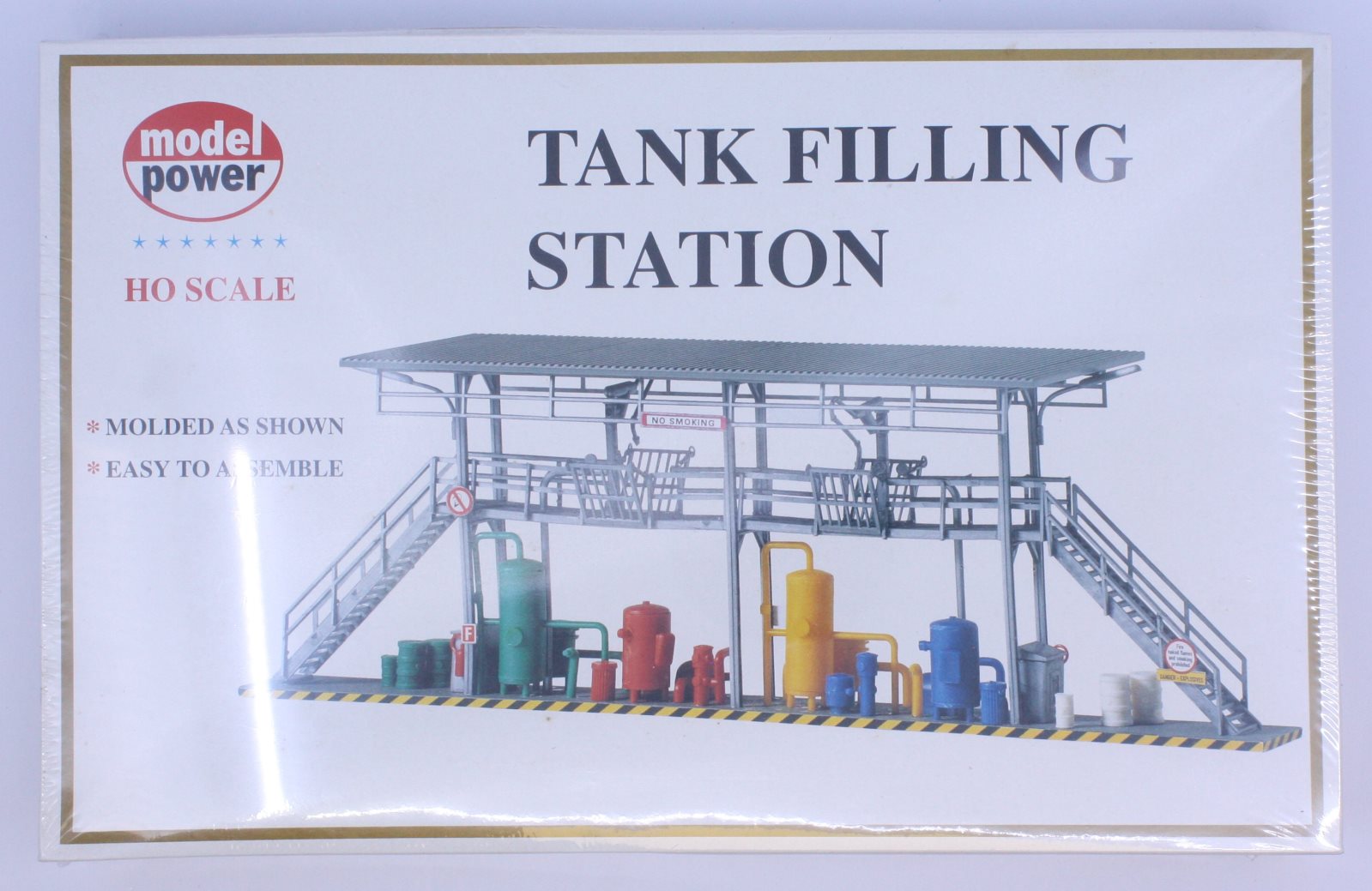 Model Power 309 HO Scale Tank Filling Station Building Kit