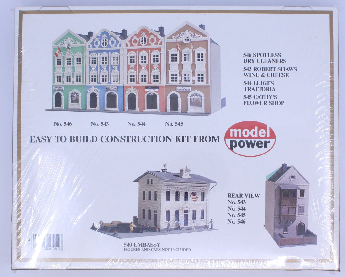 Model Power 545 HO Cathy's Flower Shop Building Kit
