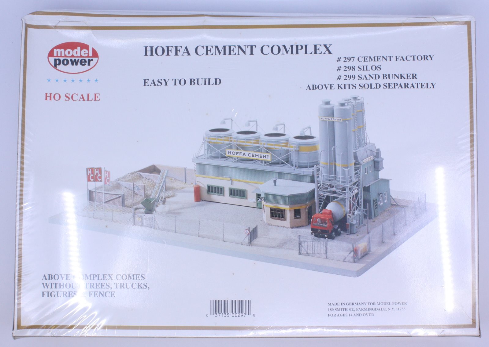 Model Power 297 HO Hoffa Cement Factory Building Kit