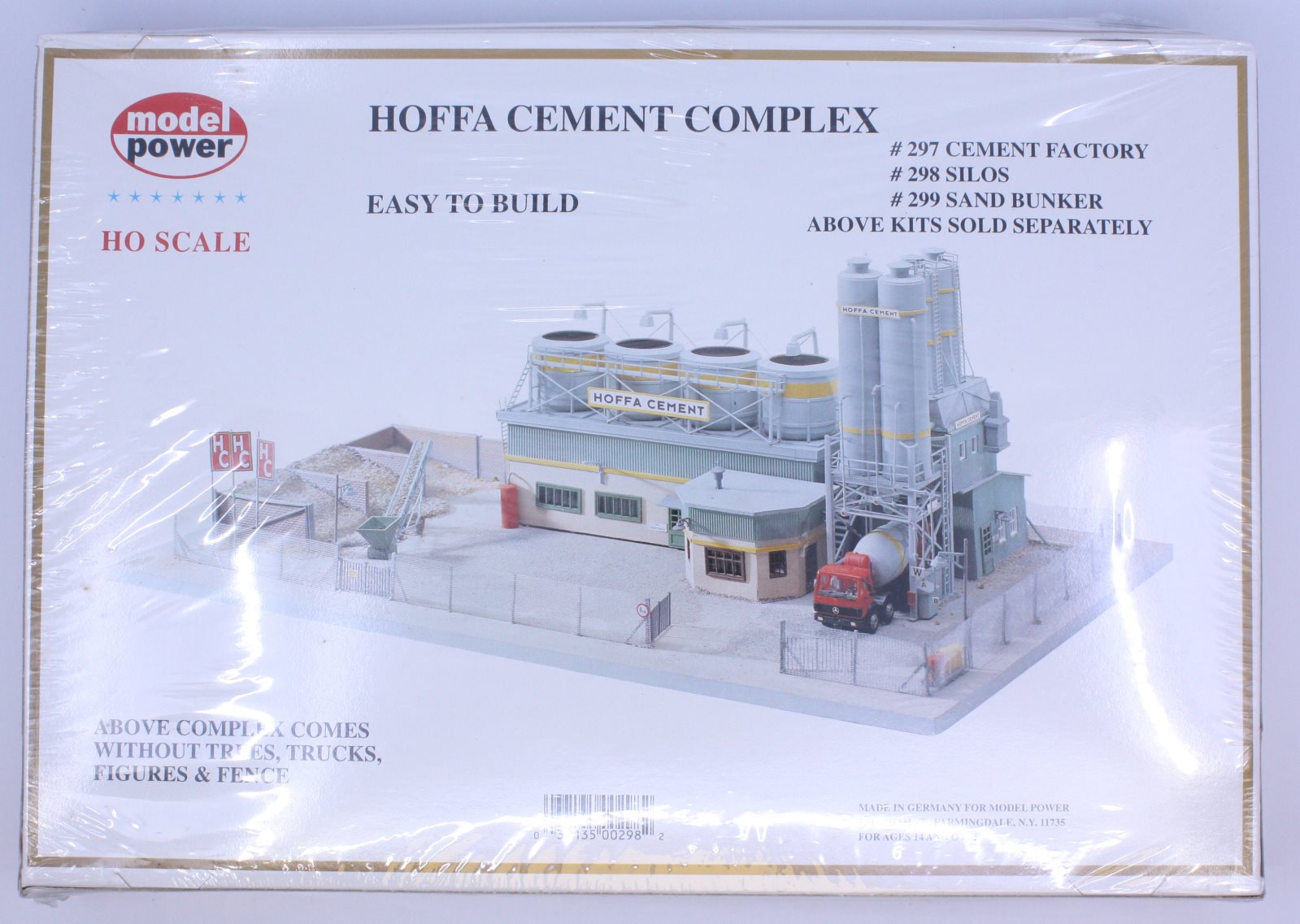Model Power 298 Hoffa Cement Silos Building Kit