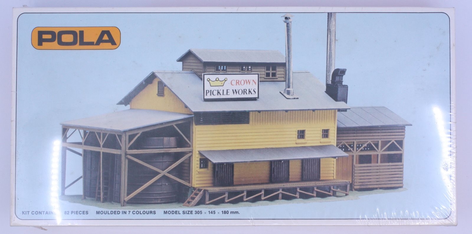 Pola 370 HO Pickle Factory Building Kit – Trainz