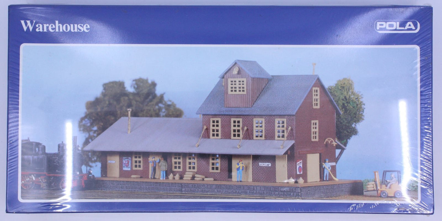 Pola 11557 HO Scale Warehouse Building Kit