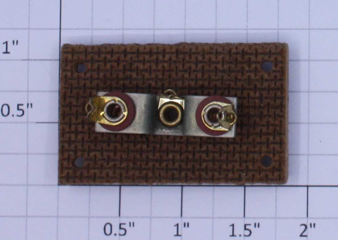 Acme 301X O Gauge Flush Mount 2-Button Panel Switch