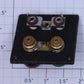 Acme 498X O Gauge Flush Mount Switch Control Panel with Bulbs