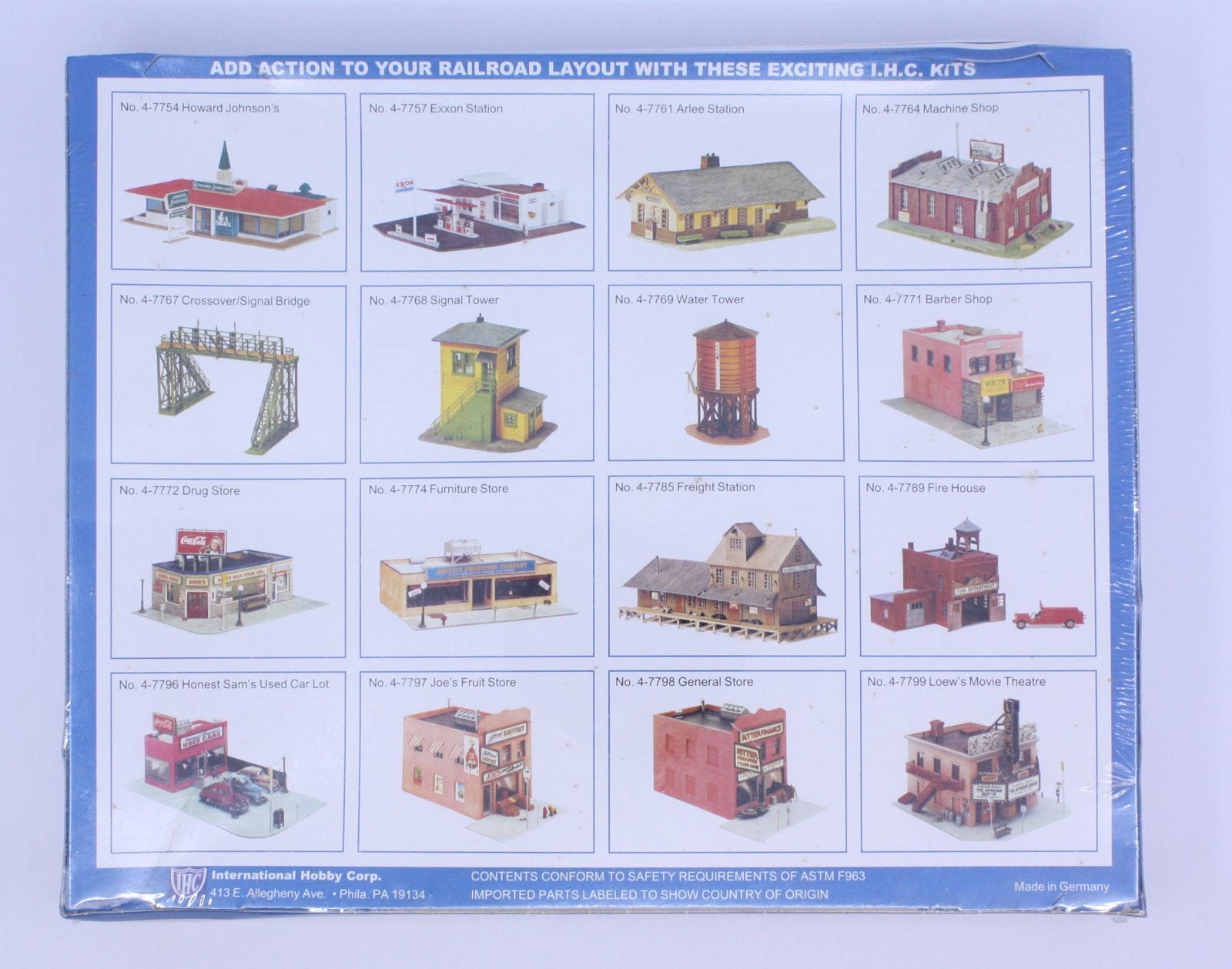 IHC 4-7763 HO Trackside Sand House Building Kit