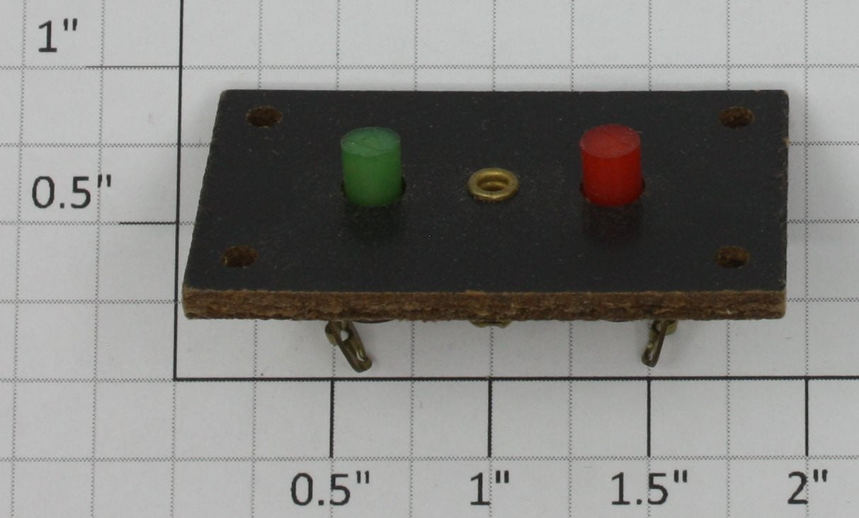 Acme 301 O Gauge Flush Mount 2-Button Panel Switch