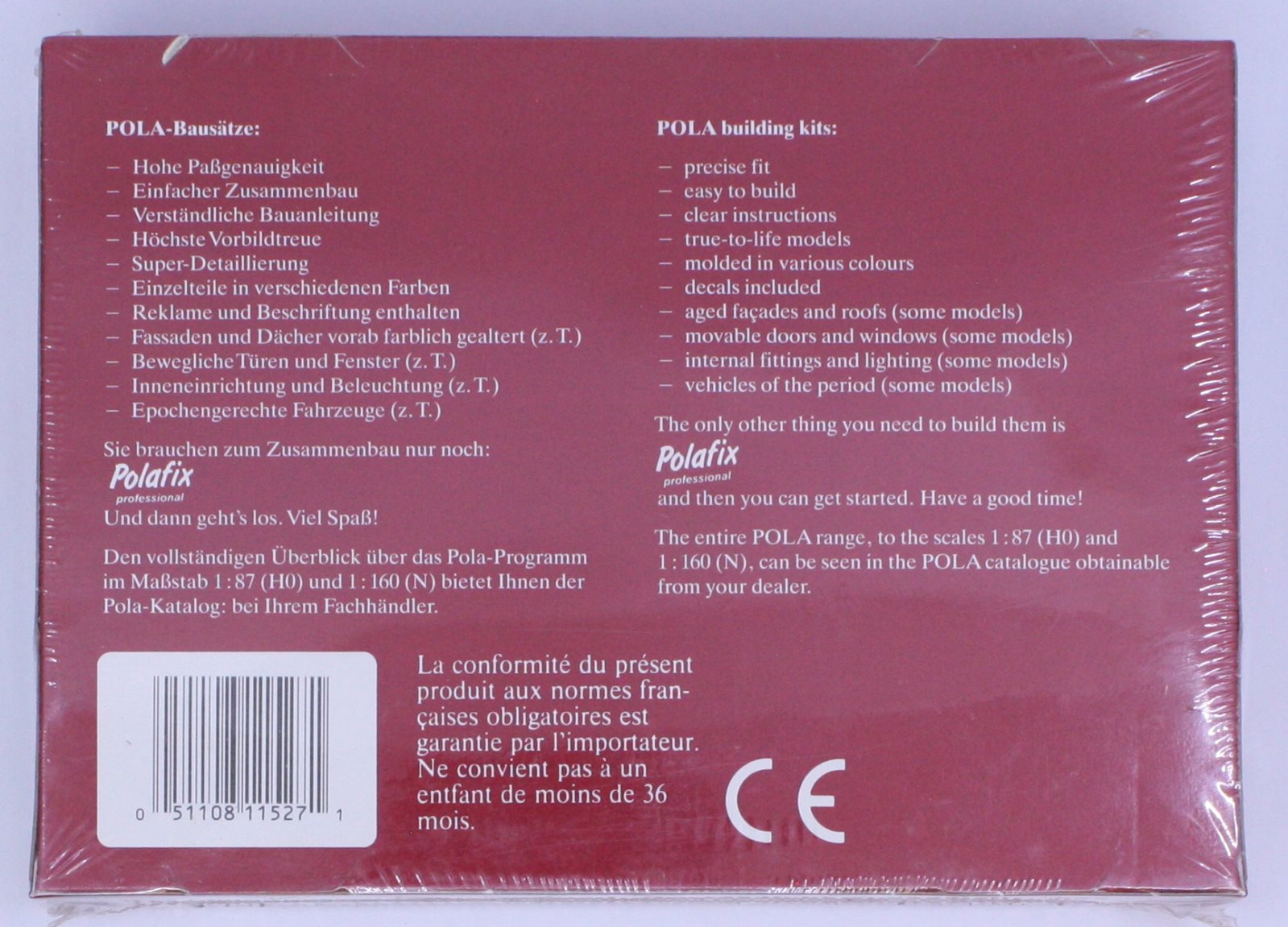 Pola 11527 HO House and Garage Building Kit