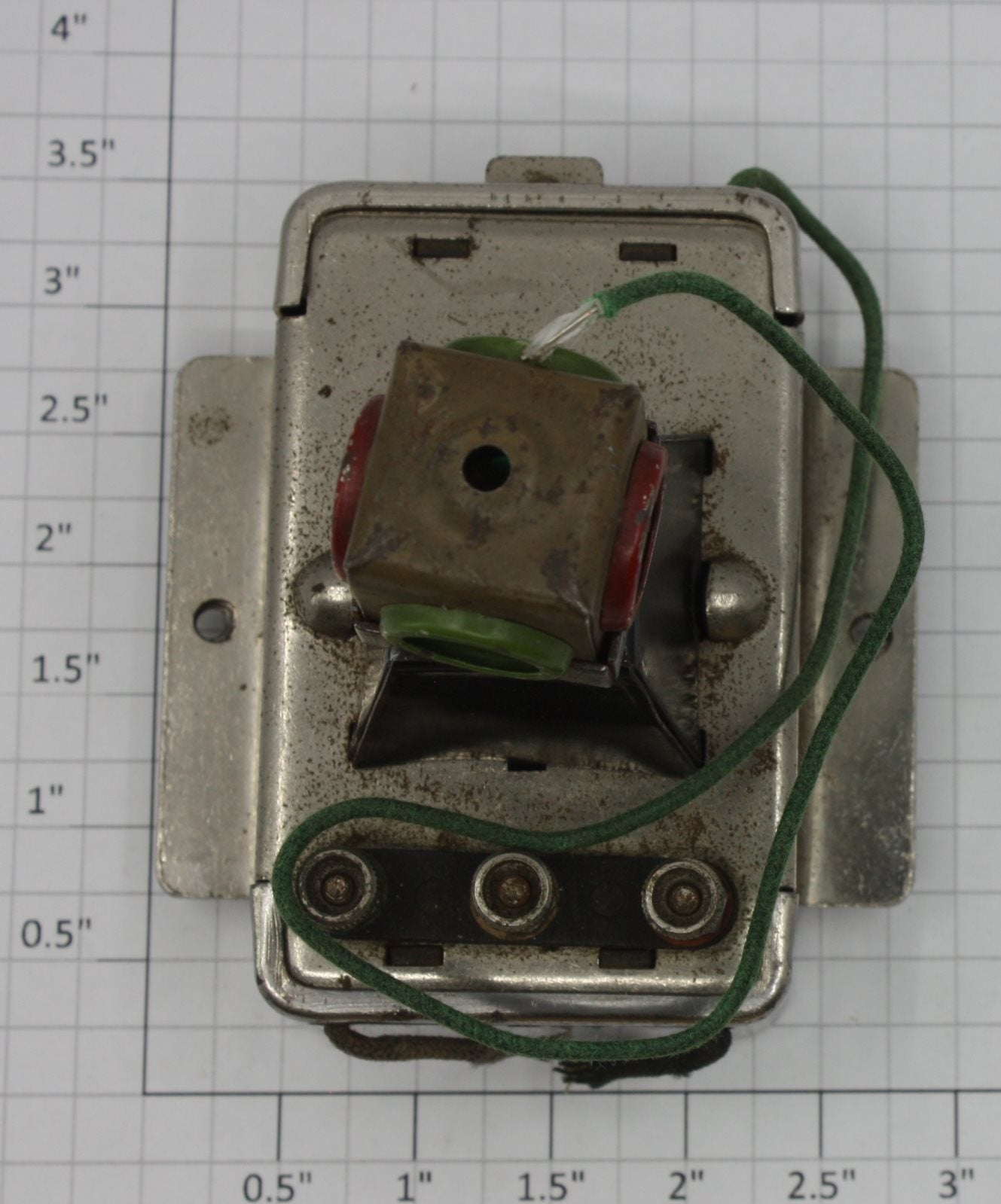 Ives 1898 Standard Gauge Track Switch Control Motor with Hood