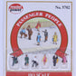 Model Power 5702 HO Passenger Figures (Set of 6)