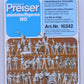 Preiser 16342 HO Unpainted Local Fun-Fair Visitors & Showmen Plastic Figure Kit