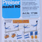 Preiser 17186 HO Tools and Equipment for Motor Vehicle Repairs