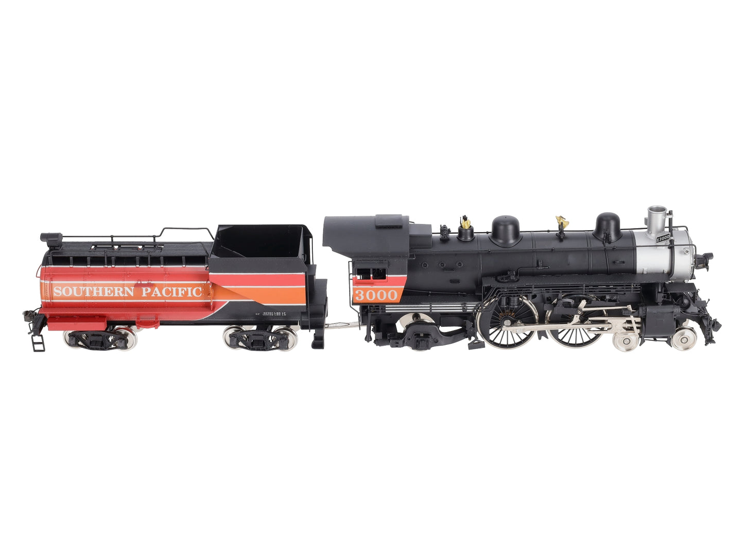Sunset Models 3000 O Scale SP Daylight 4-4-2 Steam Loco & Tender (2-Rail) EX/Box
