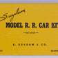 Suydam MB-3 HO Scale Ed-Lee's Wood Side Ore Car Building Kit