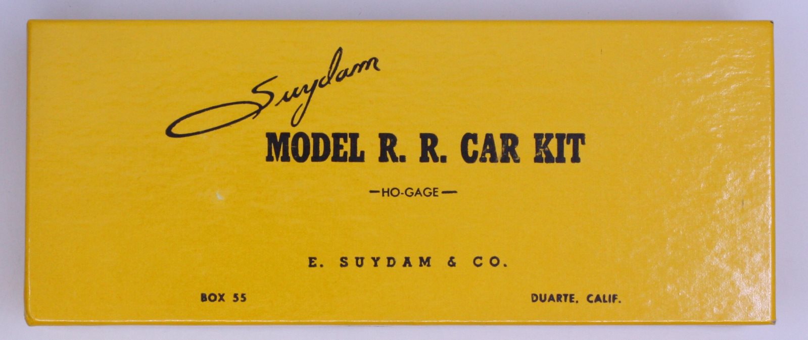 Suydam MB-3 HO Scale Ed-Lee's Wood Side Ore Car Building Kit
