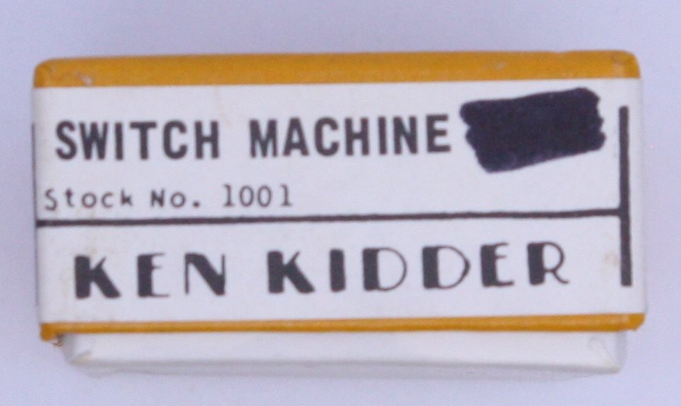 Ken Kidder 1001 Switch Machine