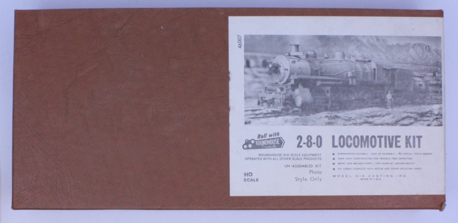 Roundhouse 465 HO Scale 2-8-0 Great Northern Consolidation Kit