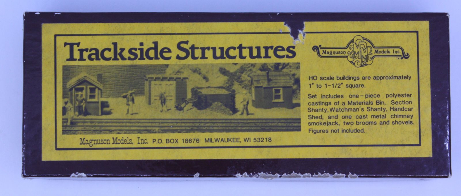 Magnuson Models 439-541 HO Scale Trackside Structure Model Kit