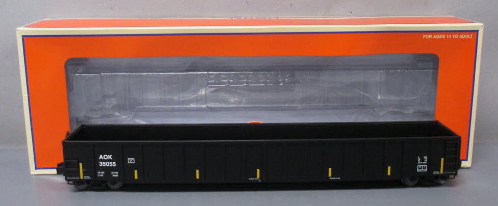 Lionel 6-84839 O Arkansas and Oklahoma 66' Mill Gondola #35055