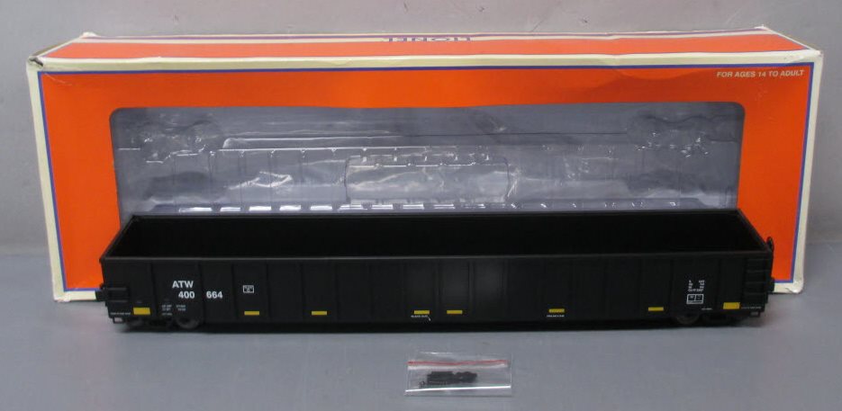 Lionel 6-84835 O Gauge Atlantic and Western 66' Mill Gondola #400664