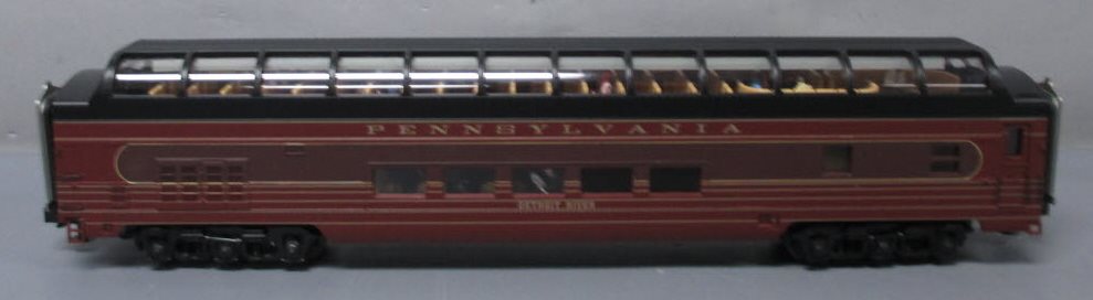 MTH 20-67258 O Pennsylvania 70' ABS Full Length Vista Dome Passenger Car