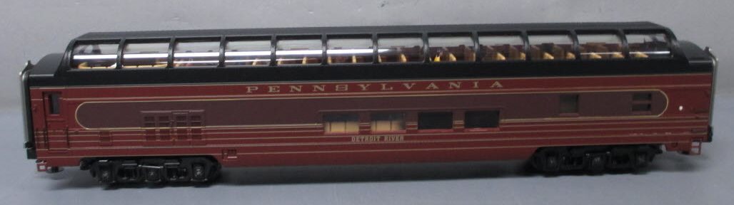 MTH 20-67258 O Pennsylvania 70' ABS Full Length Vista Dome Passenger Car