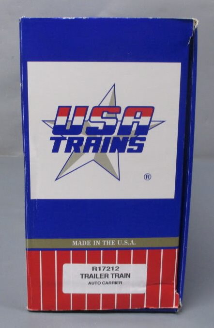 USA Trains R17212 G Trailer Train Two-Tier Auto Carrier Flat Cars