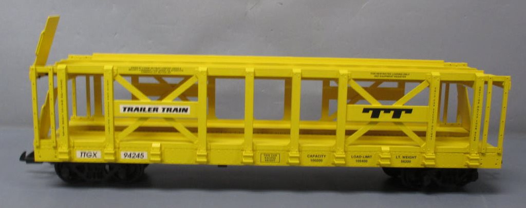 USA Trains R17212 G Trailer Train Two-Tier Auto Carrier Flat Cars