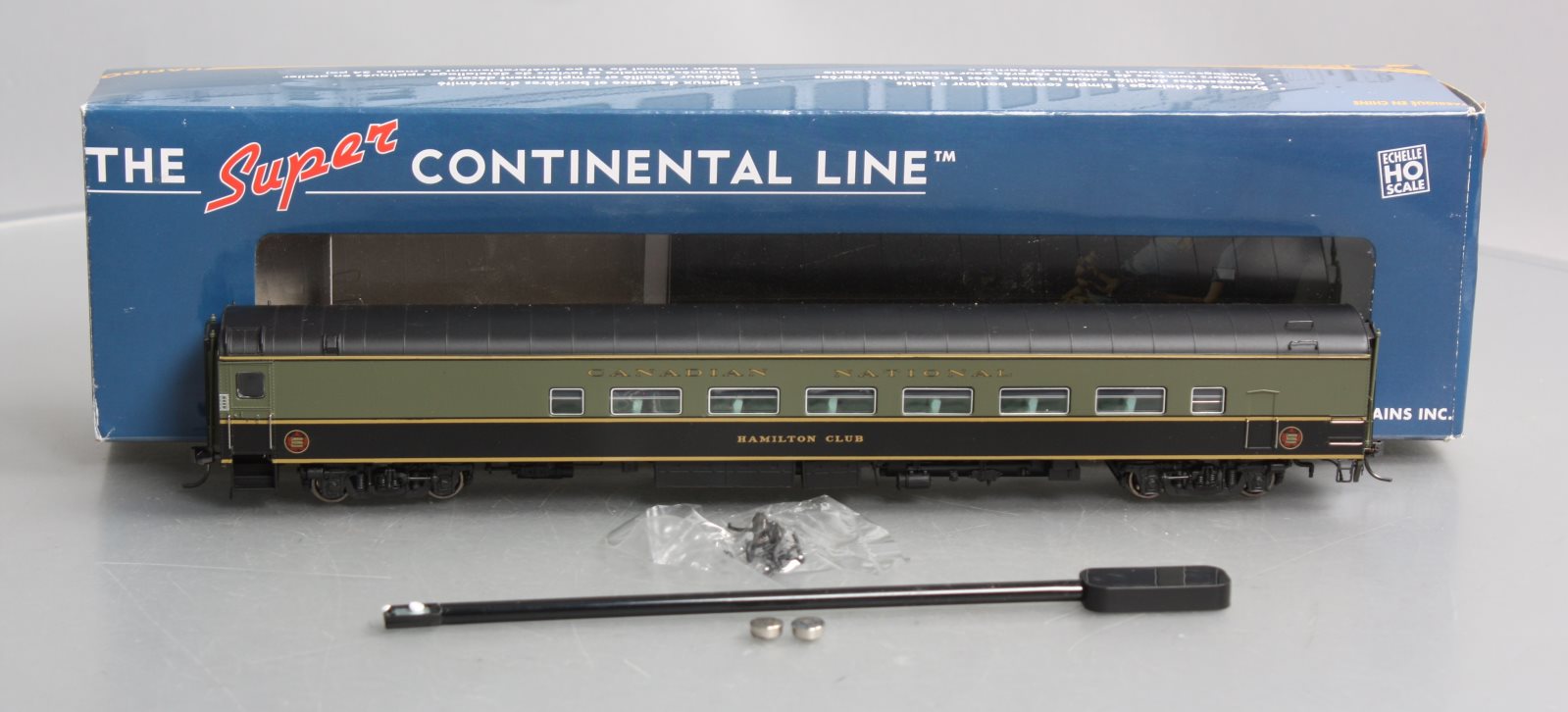 Rapido Trains 112011 HO Canadian National Hamilton Club Passenger Car #655