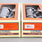 Lionel 6-27829 O Gauge Western Maryland Skeleton Log Cars #19497/19498