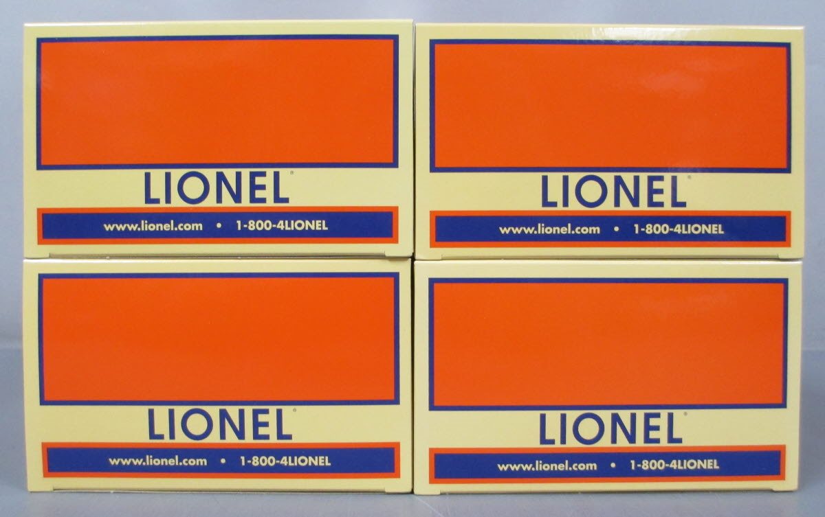 Lionel 6-84028 O Burlington Northern Santa Fe Rotary Gondola (Pack of 4)