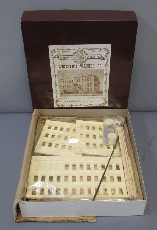 Magnuson Models M523 HO Scale Wischer's Washer Co. Building Kit