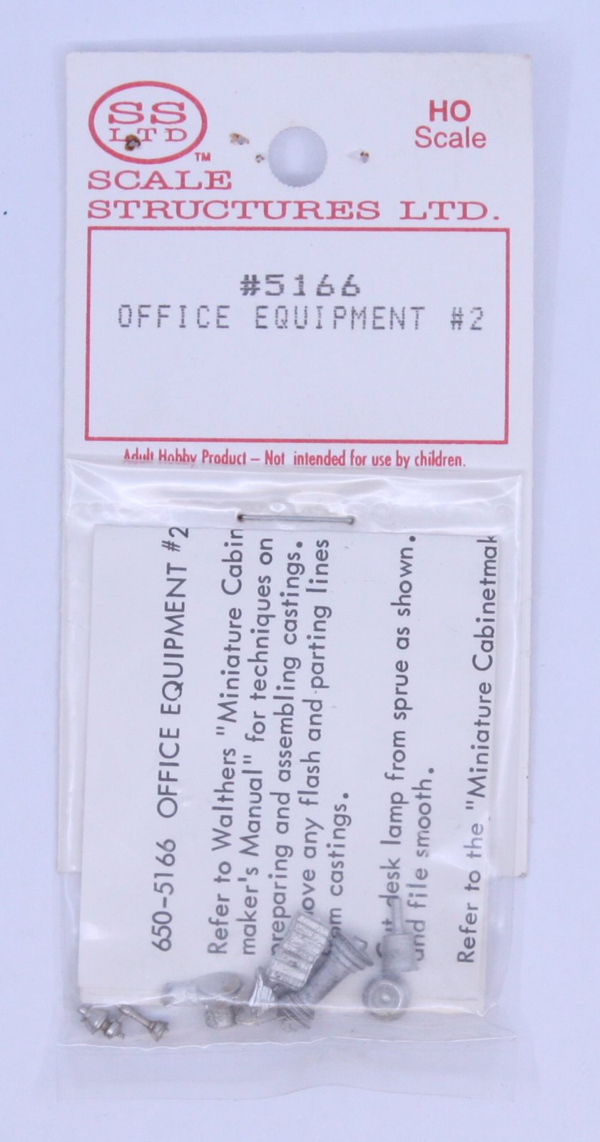 Scale Structures 5166 HO Scale Office Equipment #2