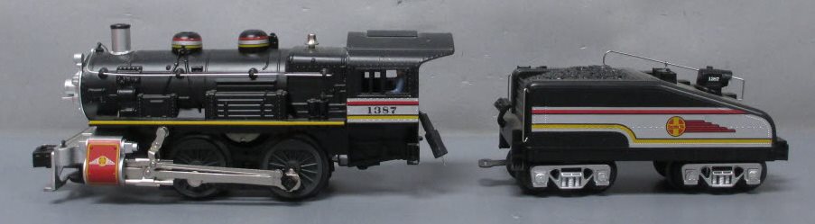 Lionel 6-38679 O Gauge Santa Fe 0-4-0 Steam Locomotive #1387