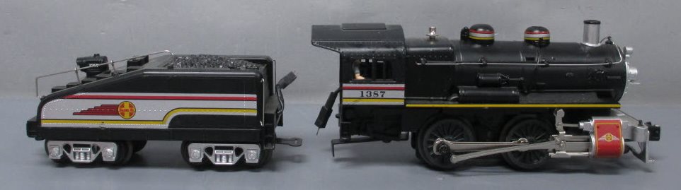 Lionel 6-38679 O Gauge Santa Fe 0-4-0 Steam Locomotive #1387