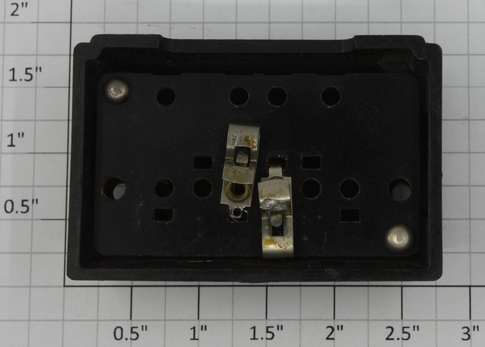 American Flyer XA10961TS S Gauge Black Talking Station Control Button