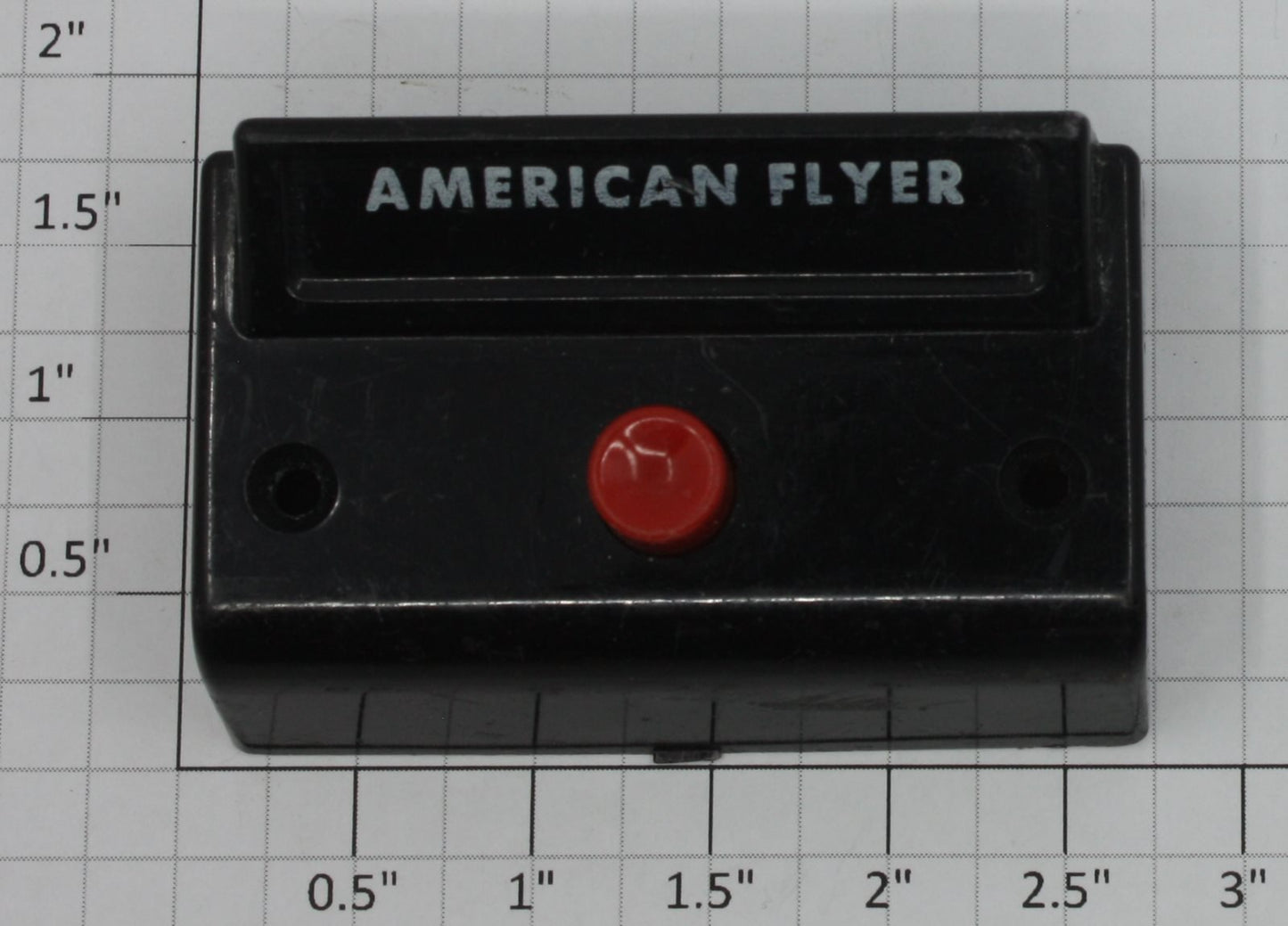 American Flyer XA14A964-BL S Black Plain Black Control Box