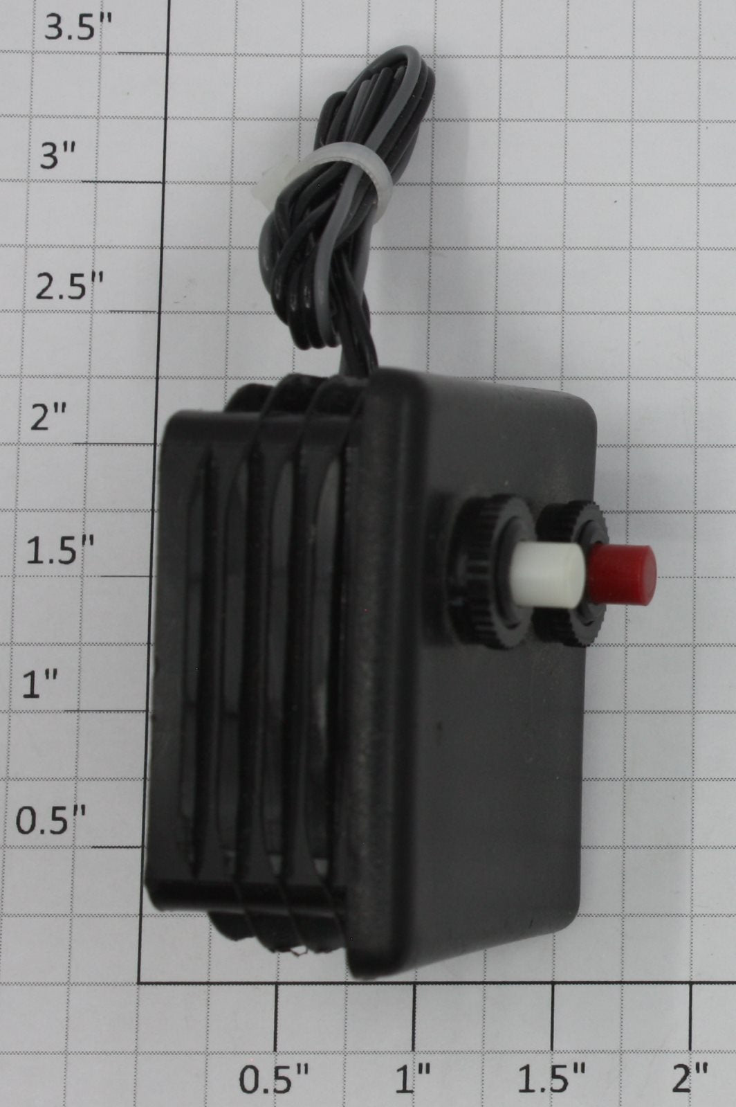 Acme 1215 O Gauge Flush Mount 2-Button Wired Panel Switch