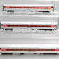 Rapido Trains 128505 HO Comet Commuter Car Set: #6260, #6266, #6203