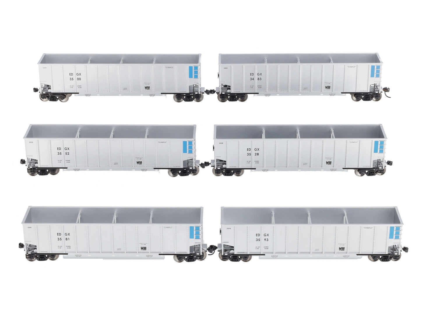 Walthers 932-61354 Bethgon EDGX 6-Pack