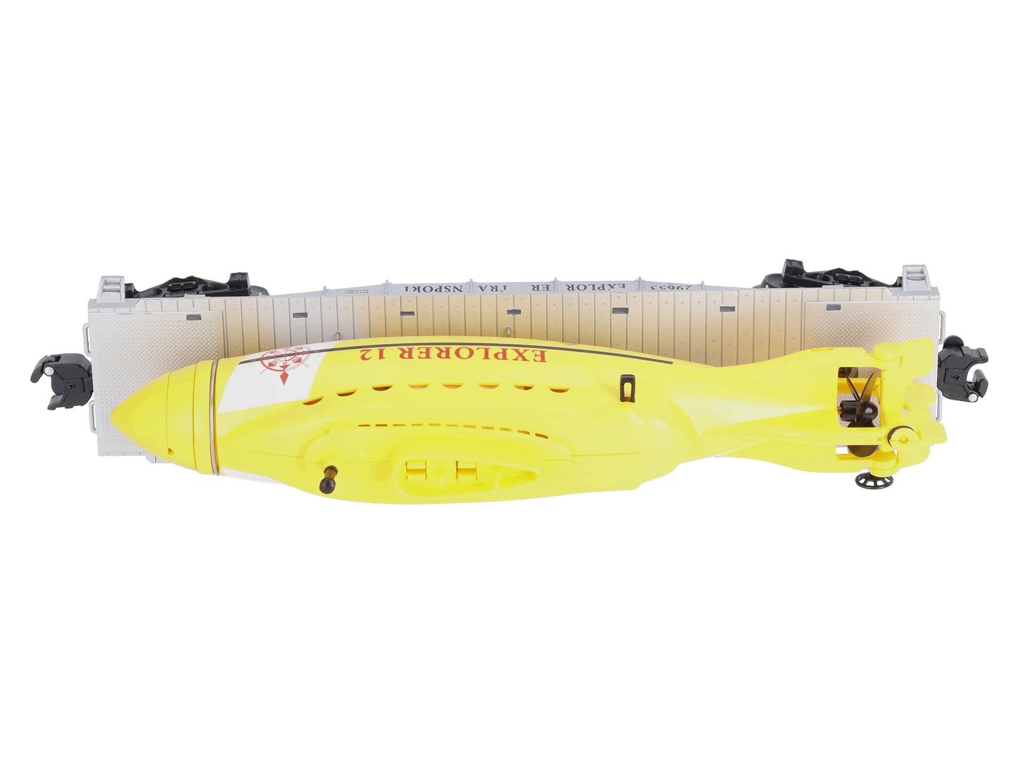 Lionel 6-29653 O Gauge Explorer Transport Flat Car w/ Submarine