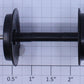 Acme 100-4 G Plastic Wheel Set with Smooth Back & Narrow Rim