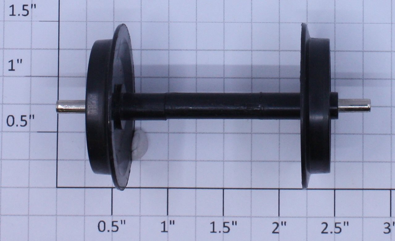 Acme 100-4 G Plastic Wheel Set with Smooth Back & Narrow Rim